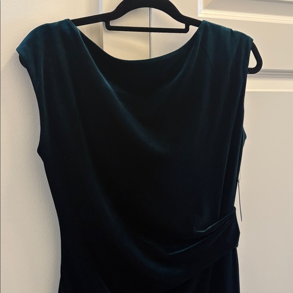 Vince Camuto Emerald Draped Dress - Picture 5 of 8